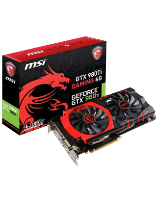 MSI GTX 980Ti GAMING 6G   NVIDIA GeForce PCI Express MSI GTX 980Ti GAMING 6G   NVIDIA GeForce PCI Express